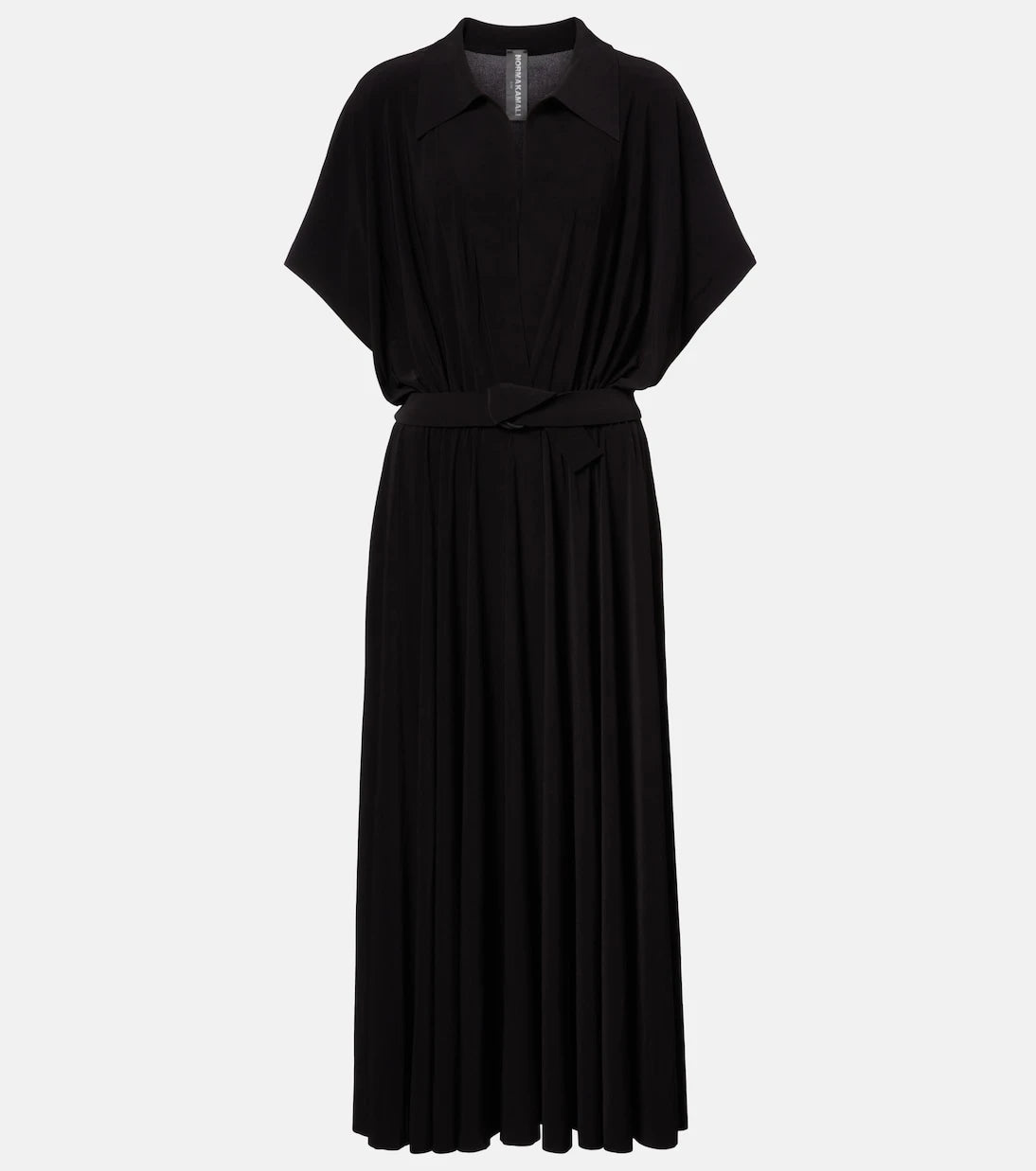 Norma Kamali - Belted oversized midi dress