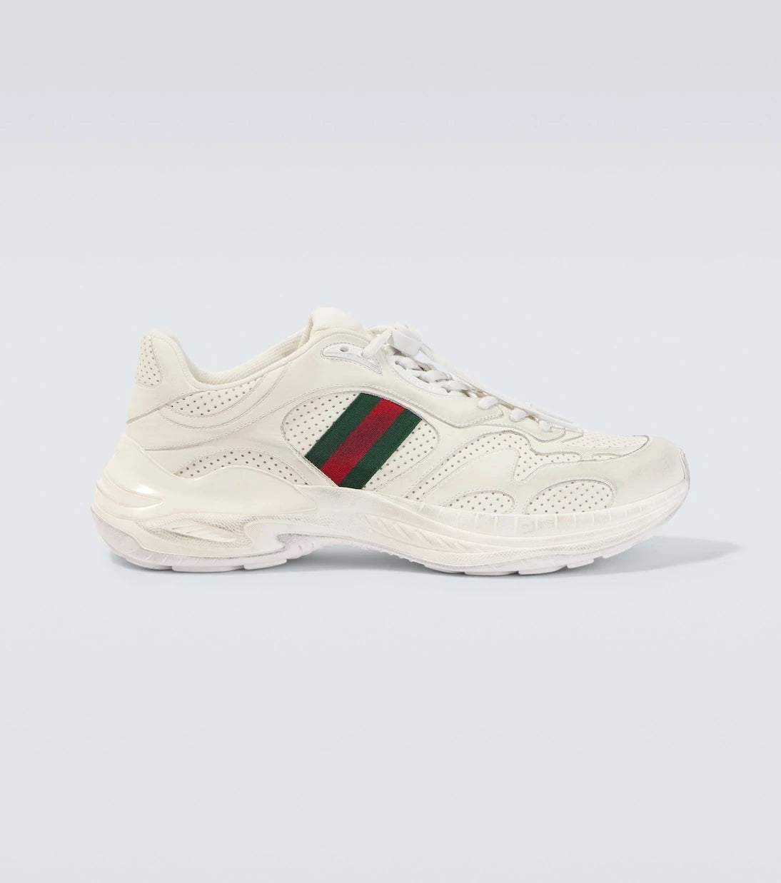 Gucci - حذاء سنيكرز جلدي 2.0 من Gucci