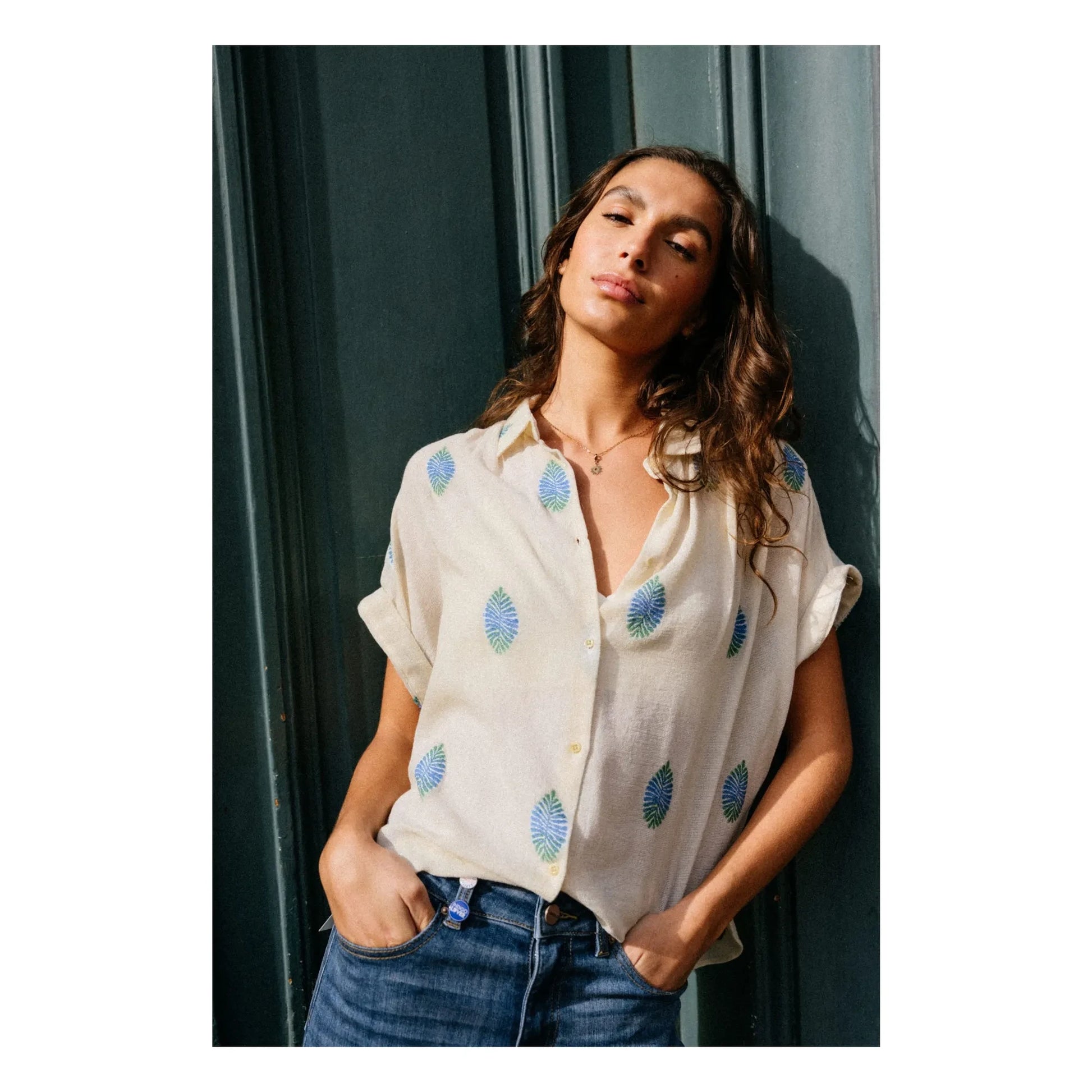 Sacrécoeur - Louisa Uxua shirt | White