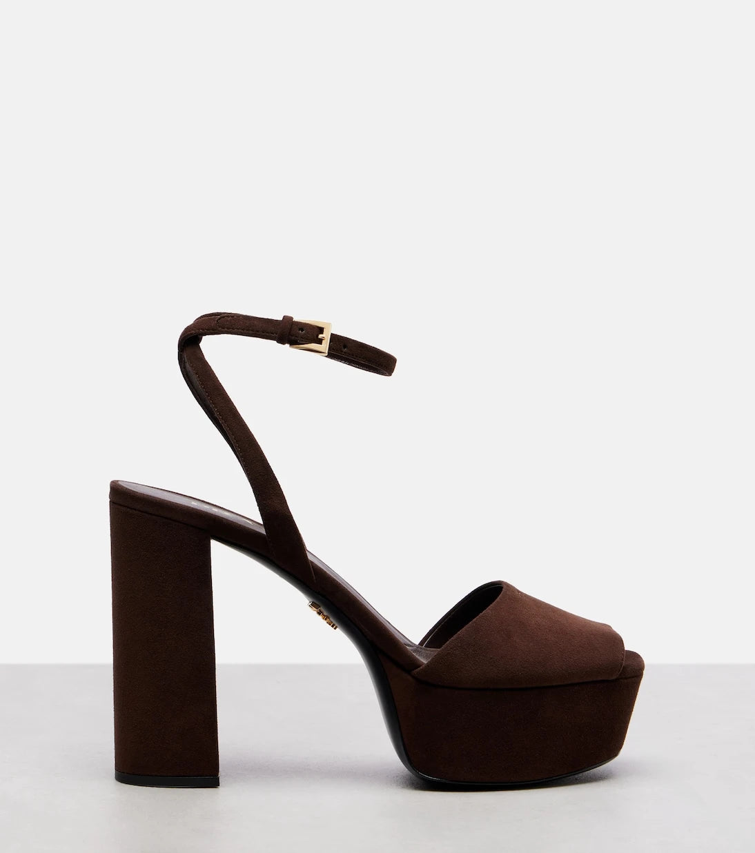 Prada - 115 suede platform sandals