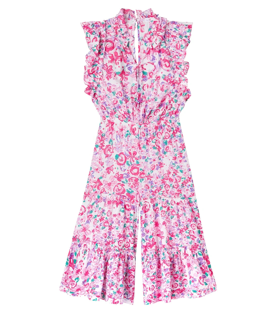 Poupette St Barth Kids - Belene floral playsuit