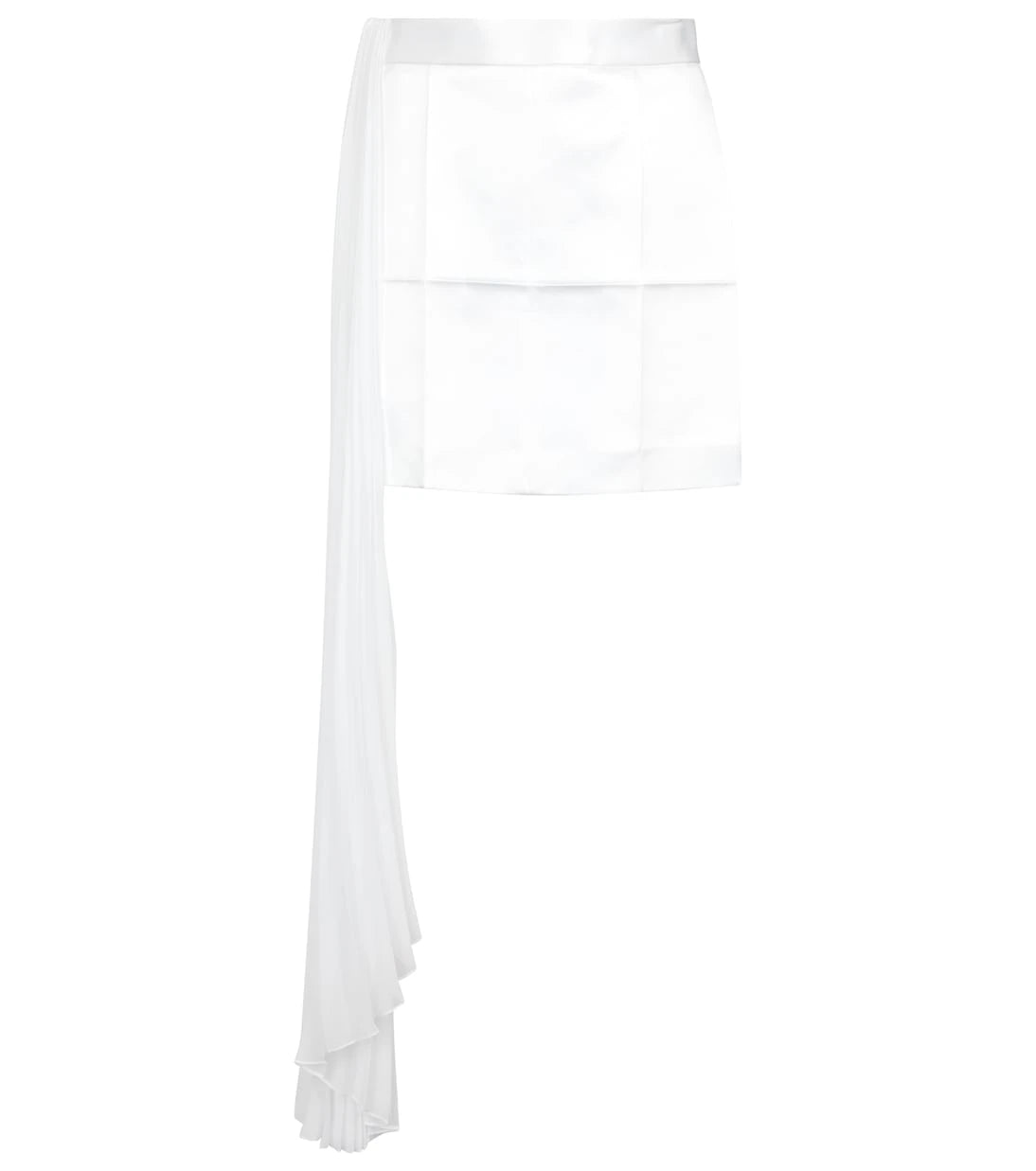 Peter Do - Pleated asymmetric miniskirt