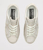 Beige Leather Super-Star Sneakers
