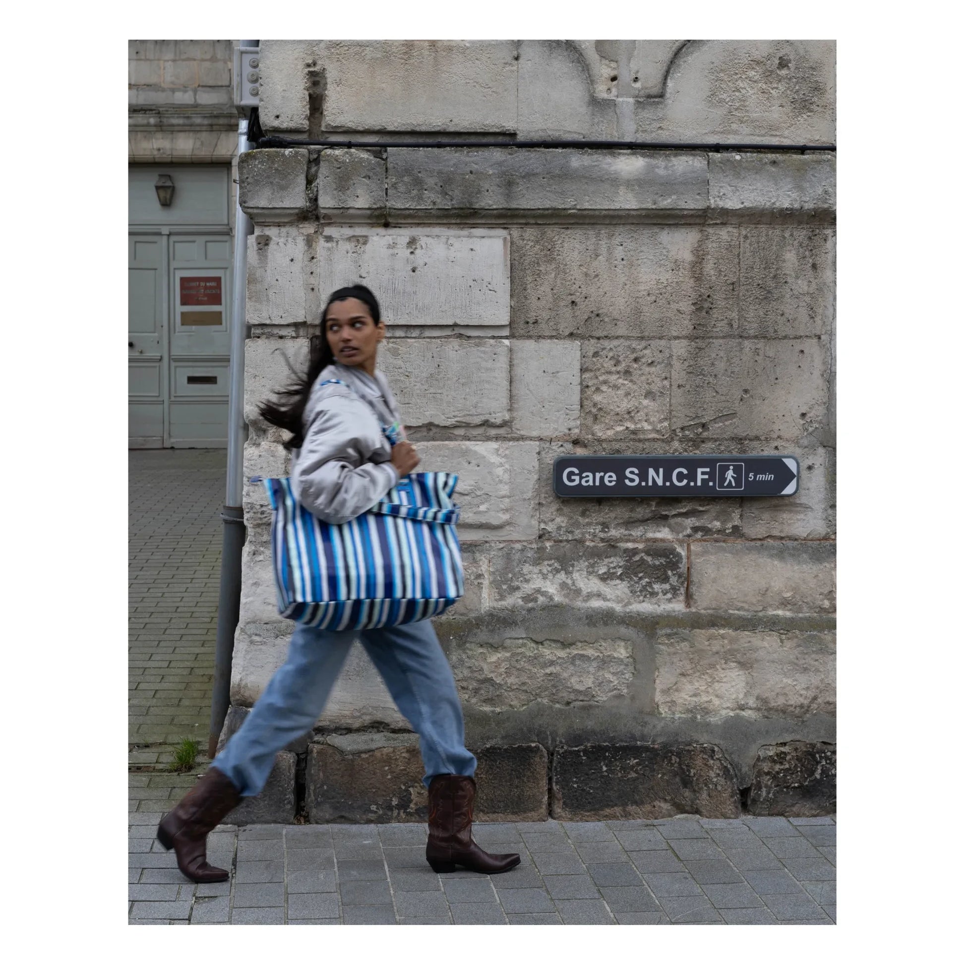 Kabas - Maxi bag with isothermal lining | Blue