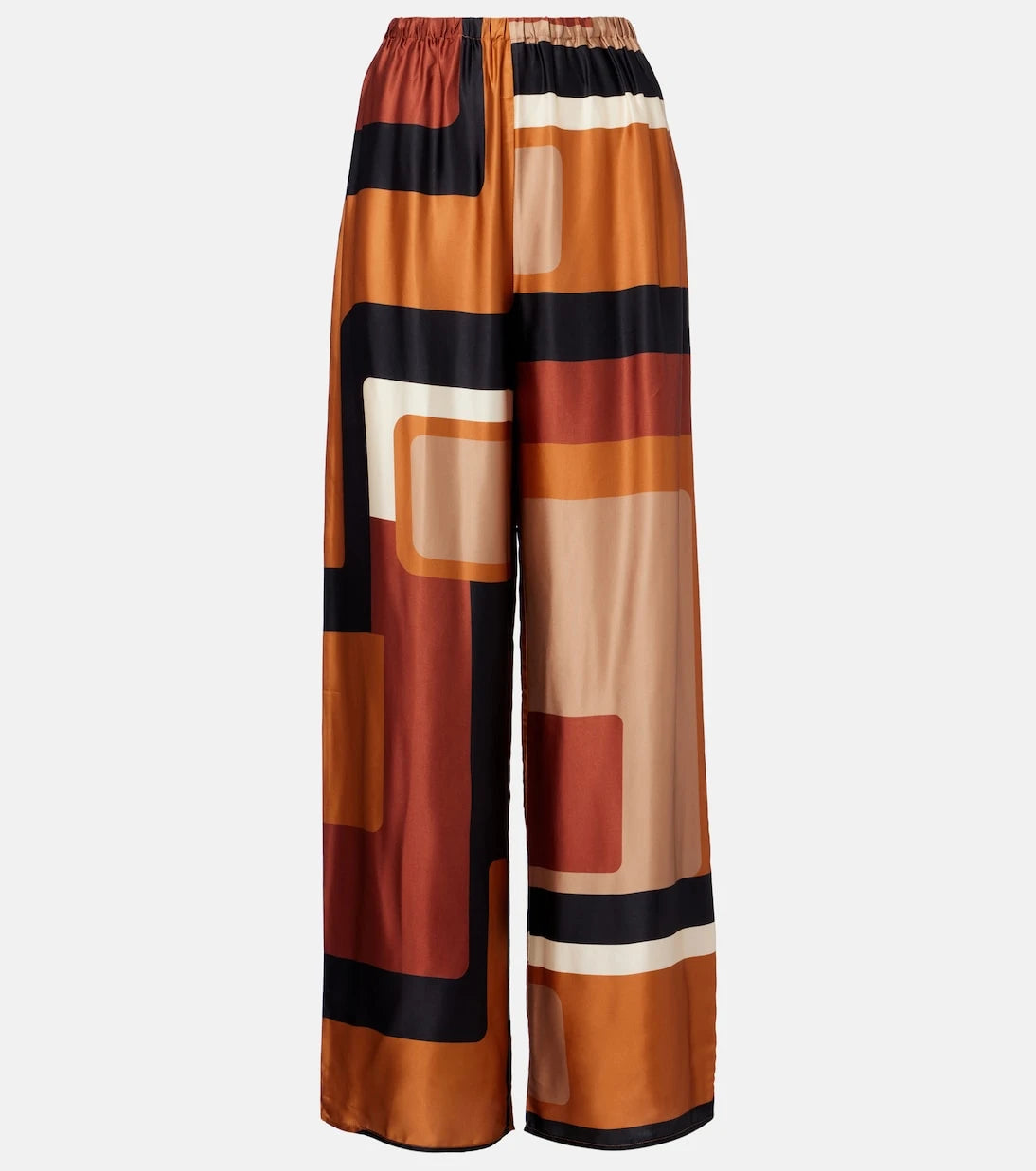 Faithfull - Jensen printed satin palazzo pants