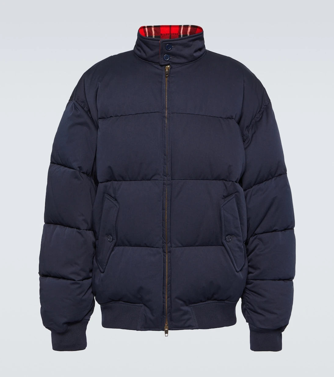 Balenciaga - Cut-Up Harrington twill down jacket