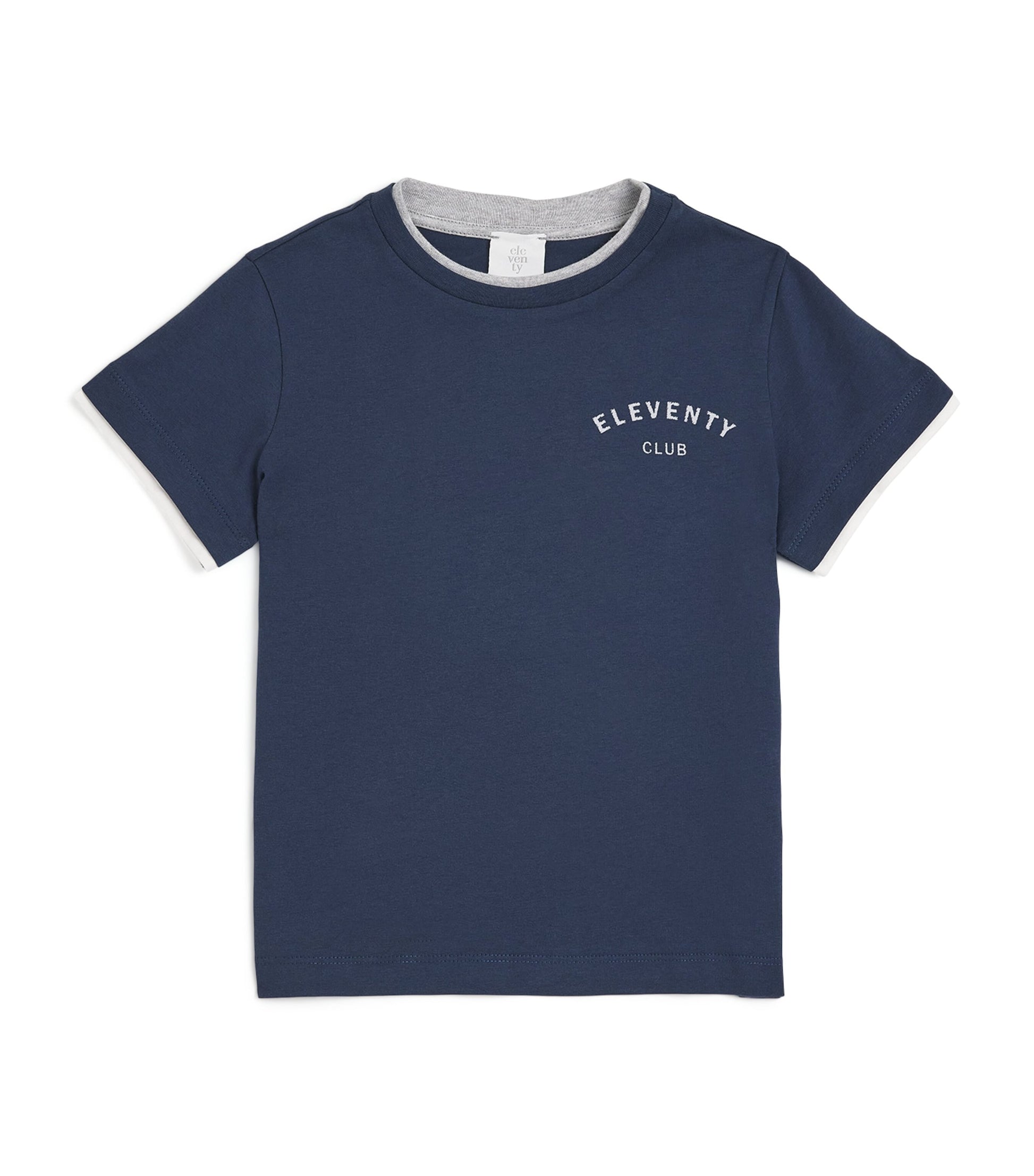 Eleventy Kids Cotton Logo T-Shirt (2-16 Years)