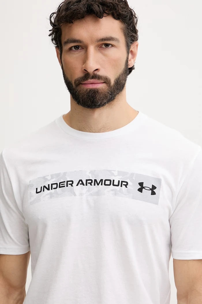 Under Armour тениска мъжка с памук CAMO CHEST