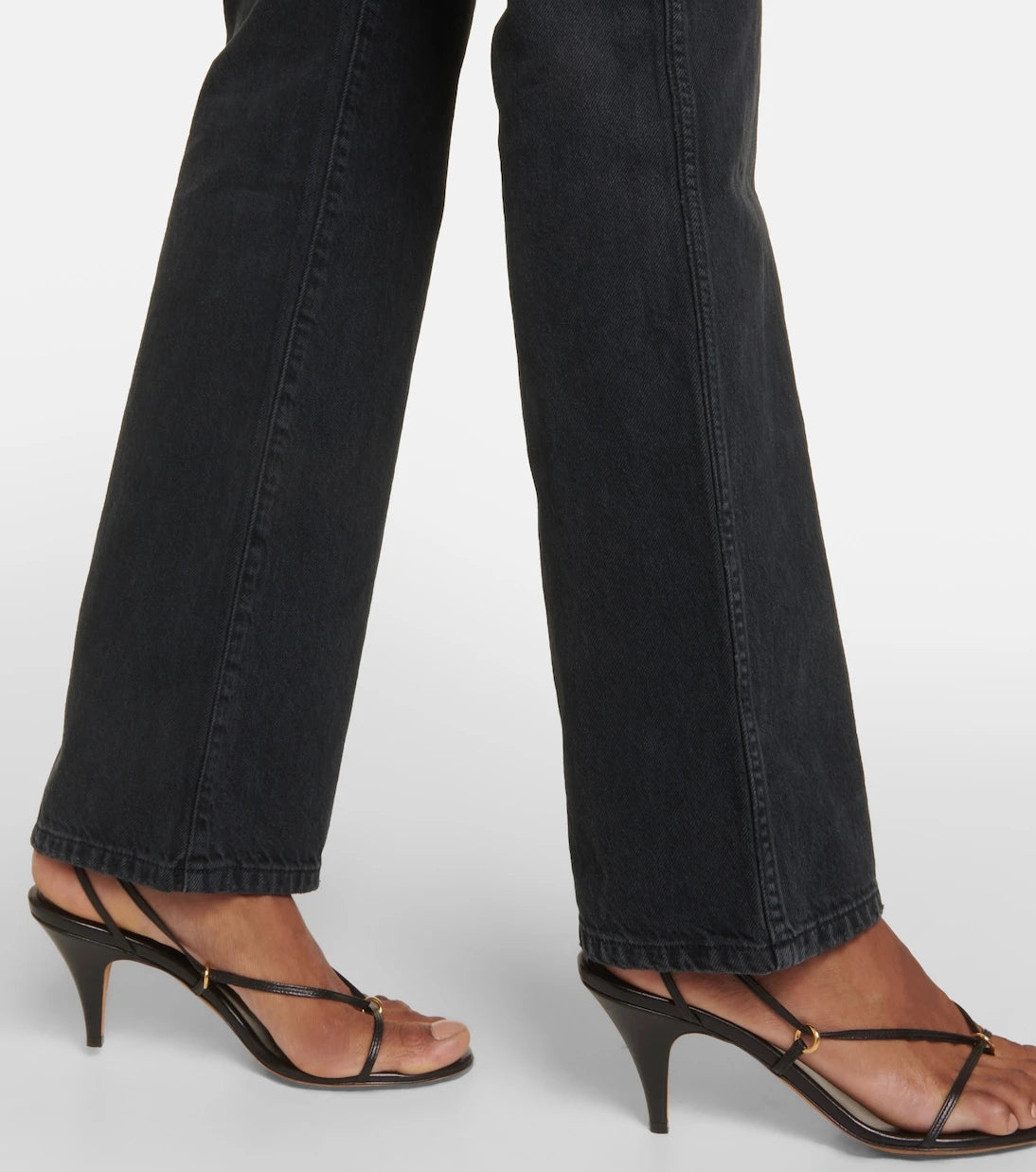 Khaite - Danielle high-rise straight jeans