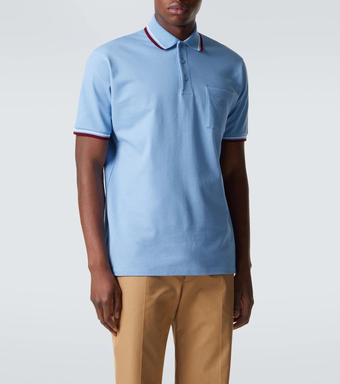 Gucci - Cotton-blend piqué polo shirt