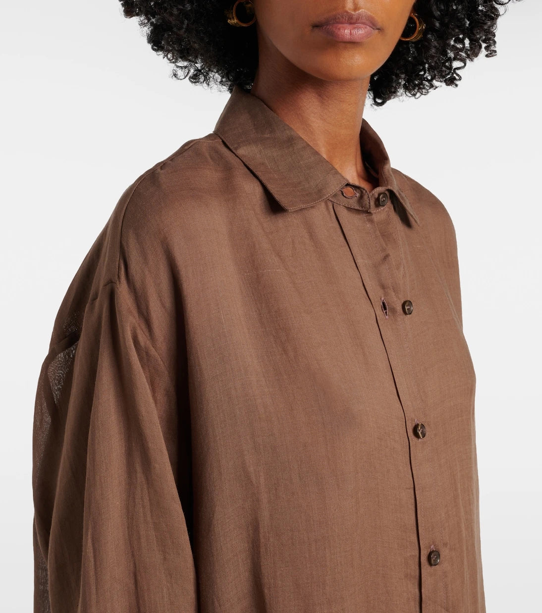 Leset - Niko oversized ramie shirt