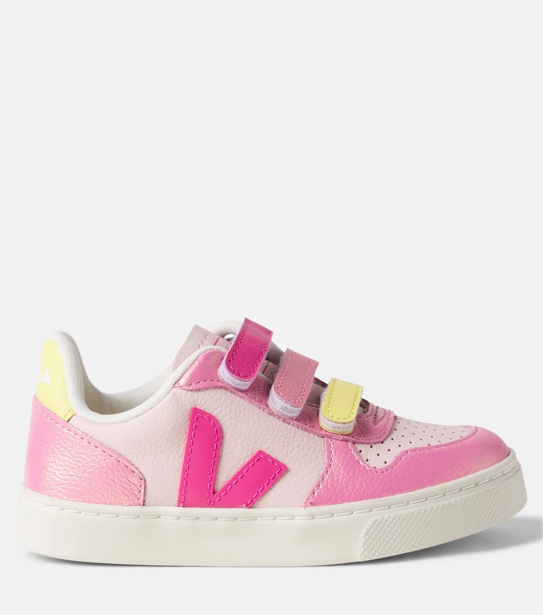 Veja Kids - أحذية رياضية جلدية V-10