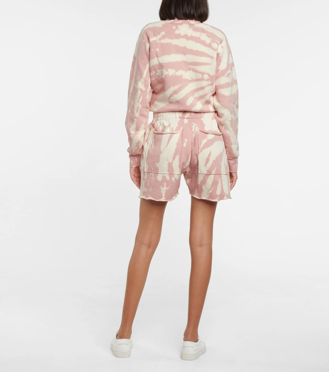 Les Tien - Yachts tie-dye cotton shorts