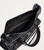 Balenciaga Black Small Leather Le City Top-Handle Bag