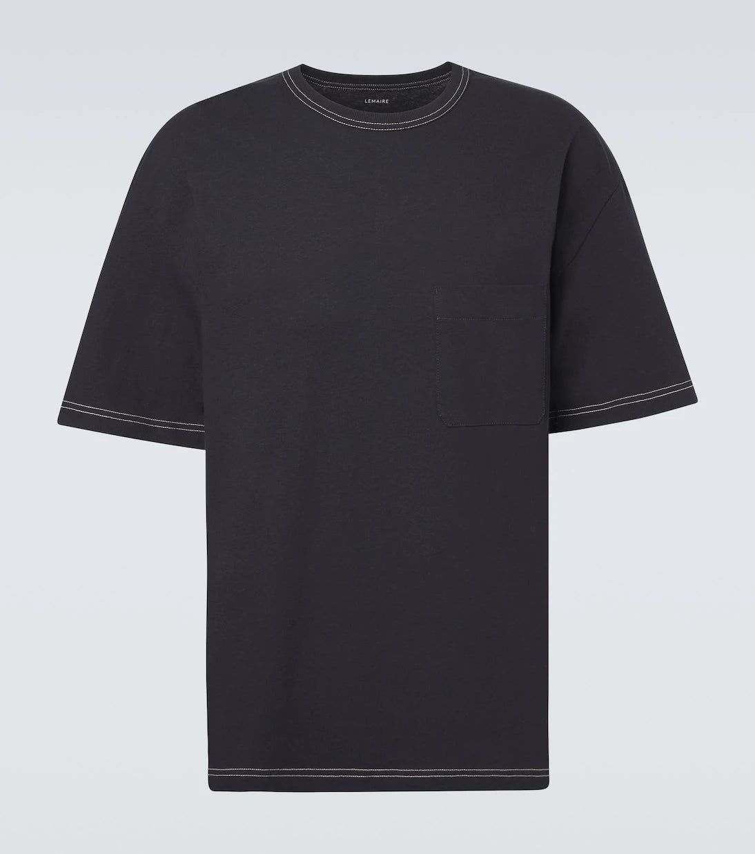 Lemaire - Cotton and linen T-shirt
