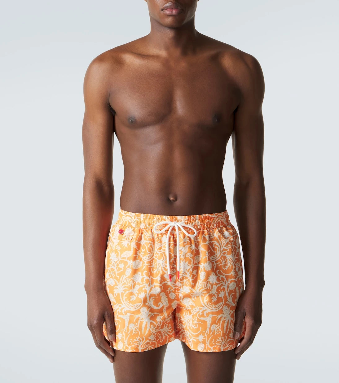 Kiton - Printed swim trunks
