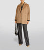 Max Mara Beige Wool-Cashmere Rebus Coat