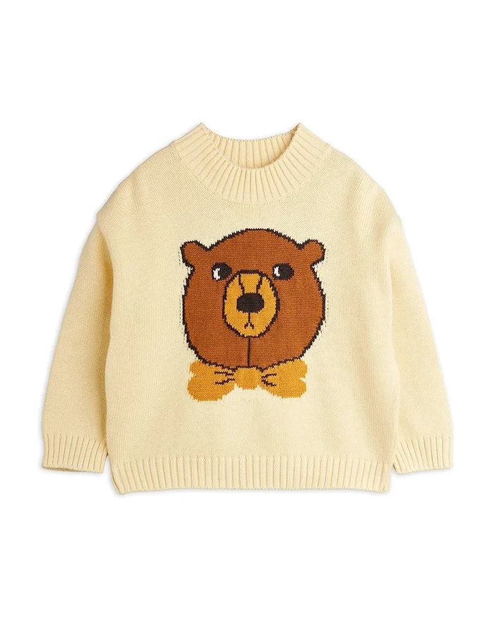 Детски памучен суичър Mini Rodini Bear