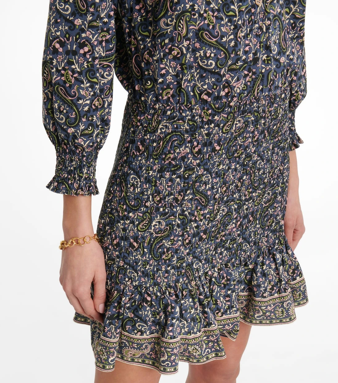 Veronica Beard - Karlina paisley cotton minidress