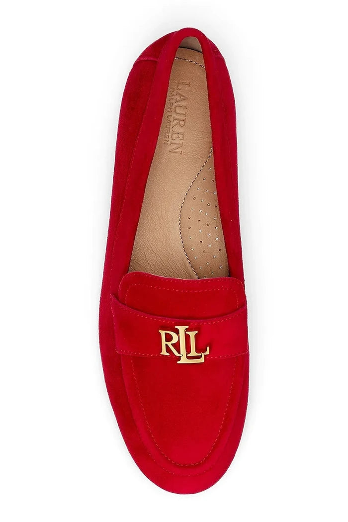 Lauren Ralph Lauren Kadın Süet Mokasen Averi III