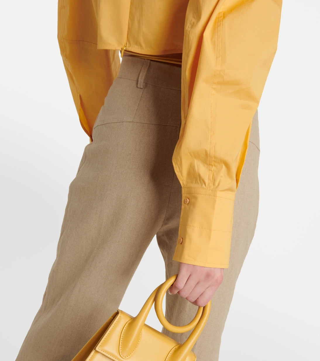 Jacquemus - La Chemise Plidao cotton poplin shirt