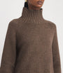 Max Mara Beige Wool-Cashmere Sweater