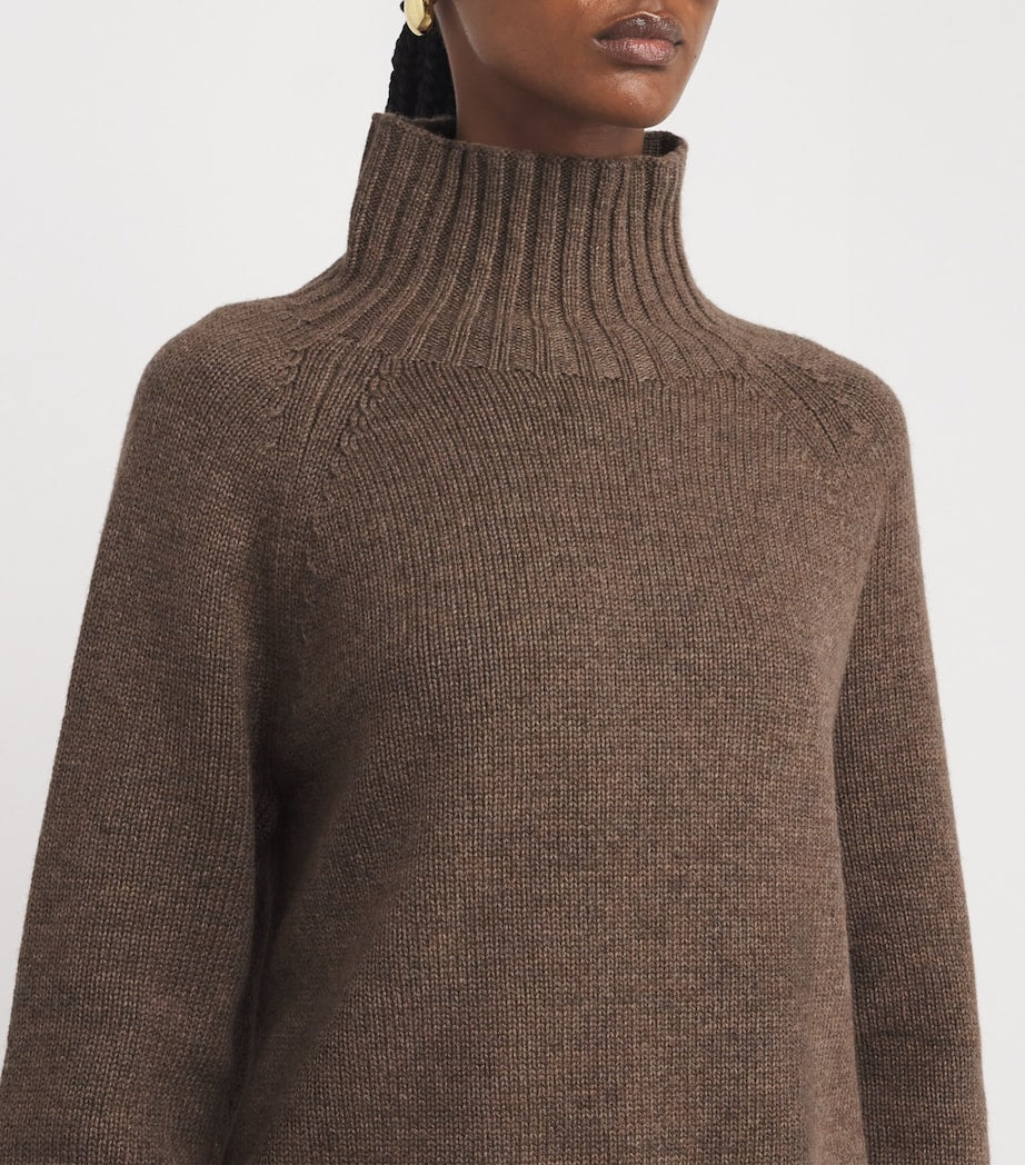 Max Mara Beige Wool-Cashmere Sweater