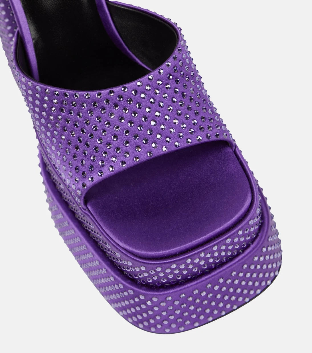 Versace - Medusa Aevitas embellished platform sandals