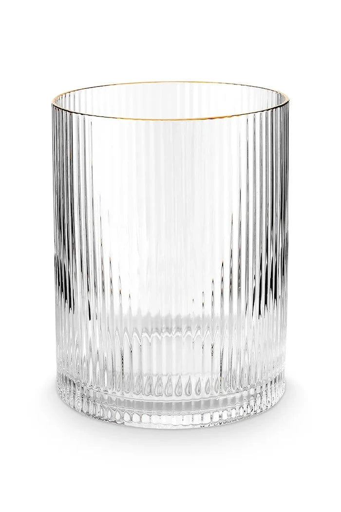 vtwonen Gold Rim 340 ml Kase