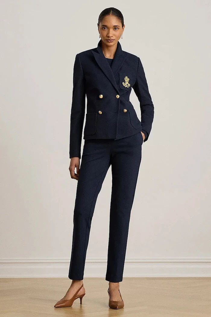 Lauren Ralph Lauren kadın slim fit viskon pantolon