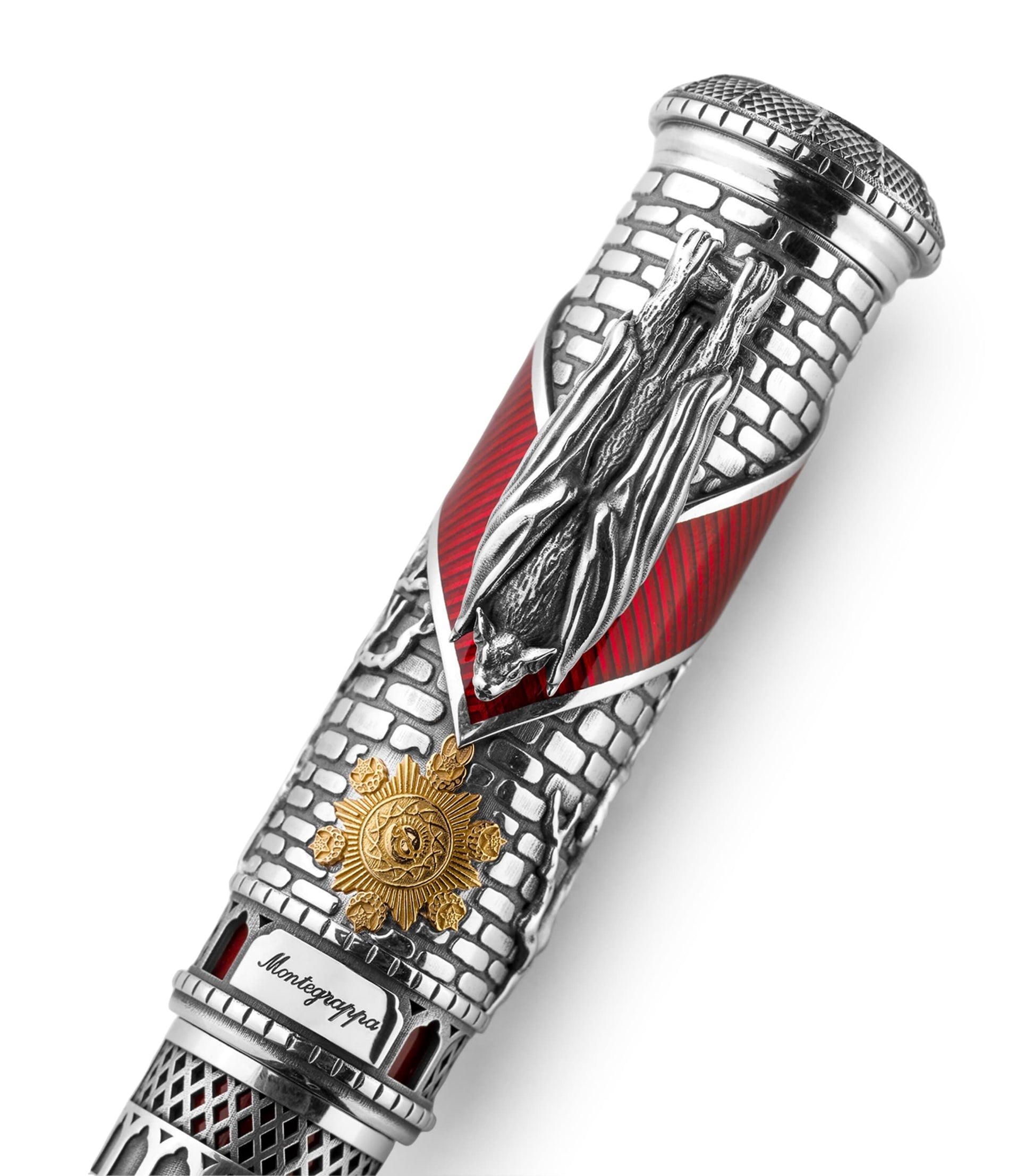 Sterling Silver Dracula Rollerball Pen
