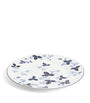 Wild Strawberry Inky Blue Dinner Plate (27cm)