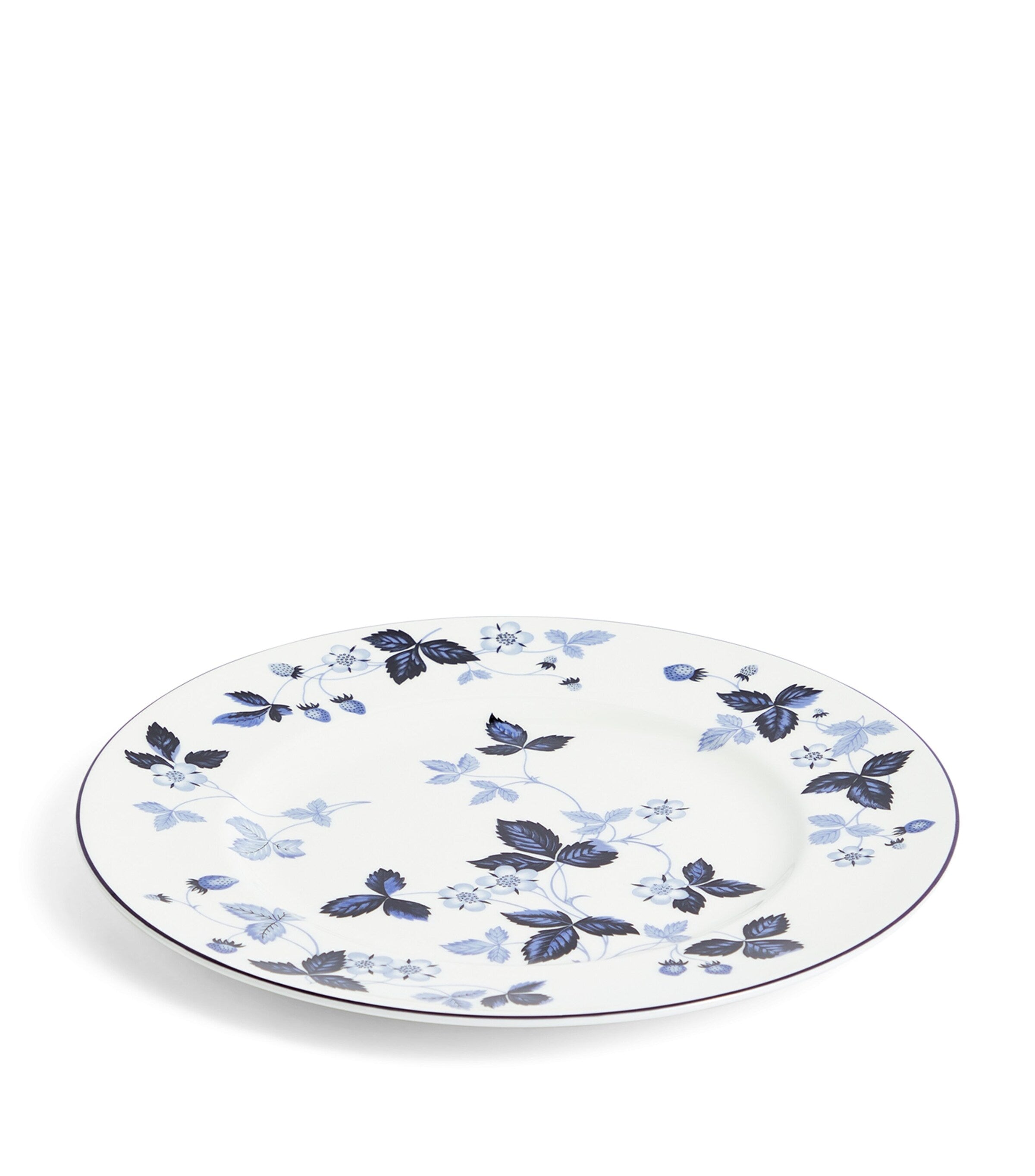 Wild Strawberry Inky Blue Dinner Plate (27cm)