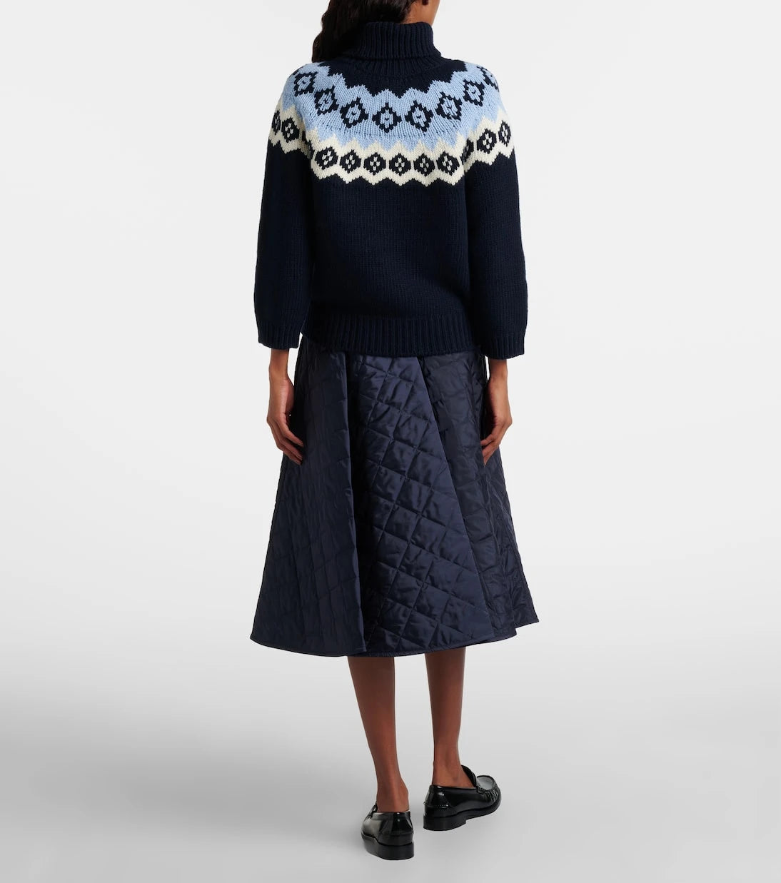 Prada - Re-Nylon quilted midi skirt