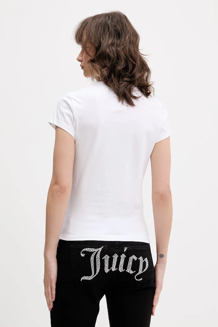 Juicy Couture тениска дамска от памук HERITAGE HILTON