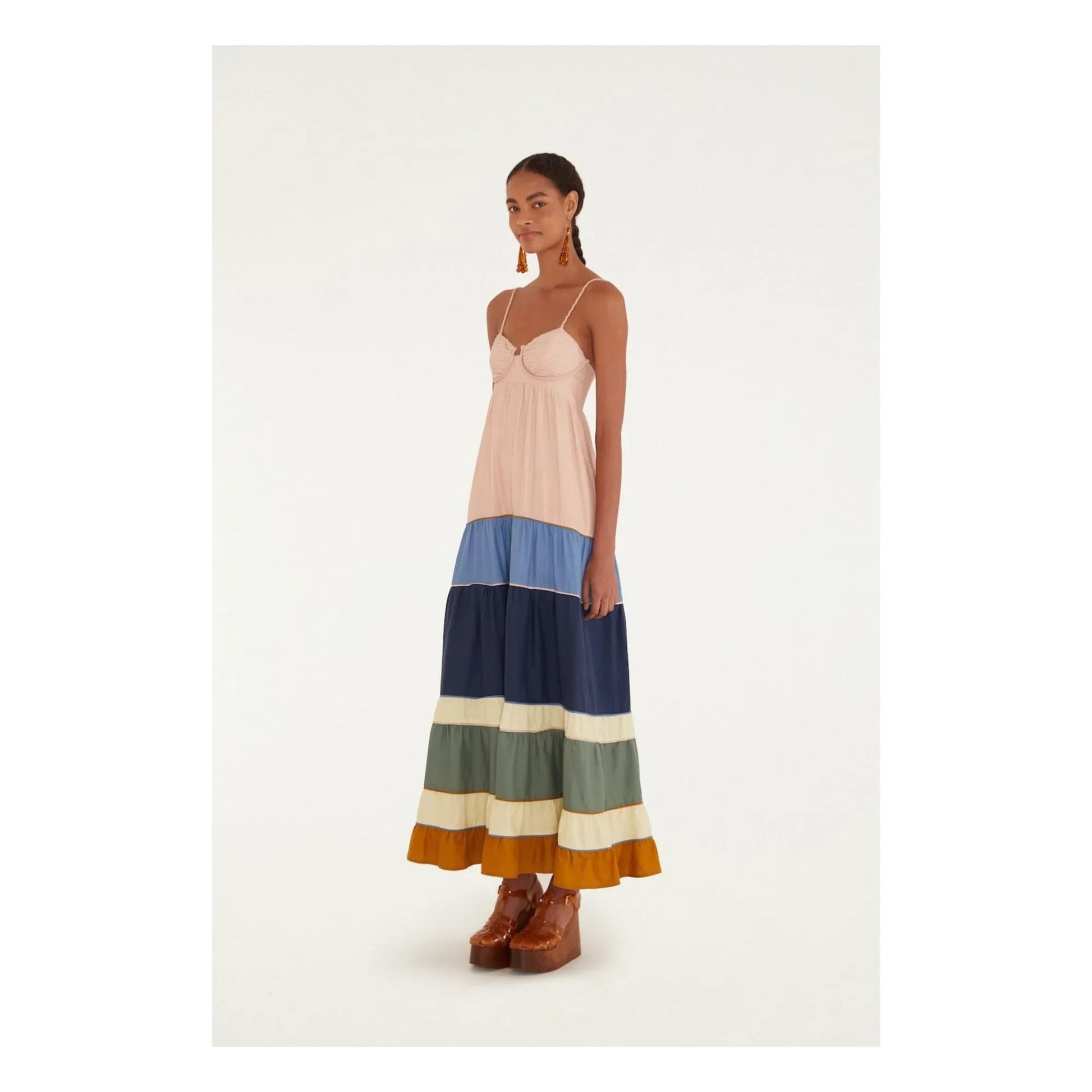 Farm Rio - Palette dress | Coral