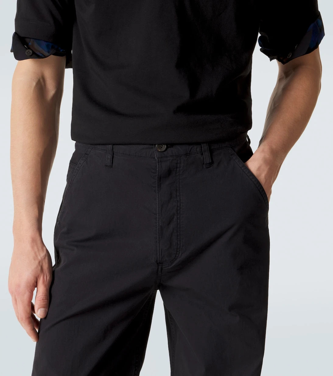 Dries Van Noten - Cotton straight pants