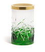 Crystal Ivy Green Toothbrush Holder