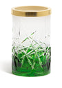 Crystal Ivy Green Toothbrush Holder