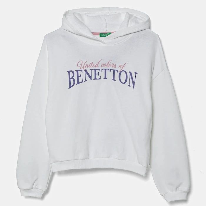 United Colors of Benetton Çocuk Pamuklu Sweatshirt