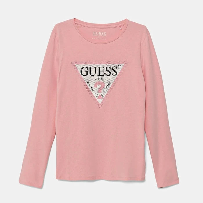 Детска блуза с дълги ръкави Guess
