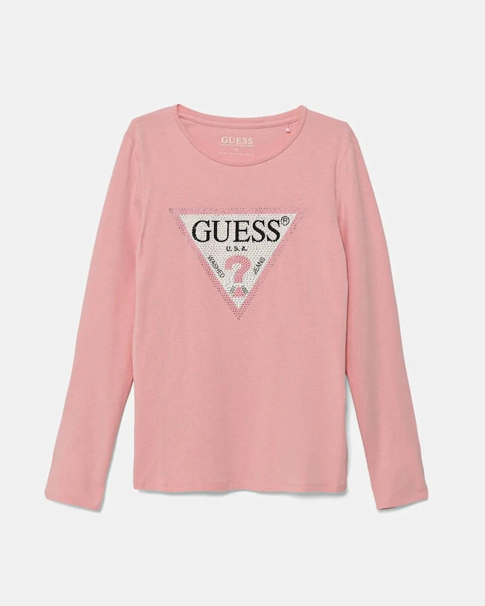 Детска блуза с дълги ръкави Guess