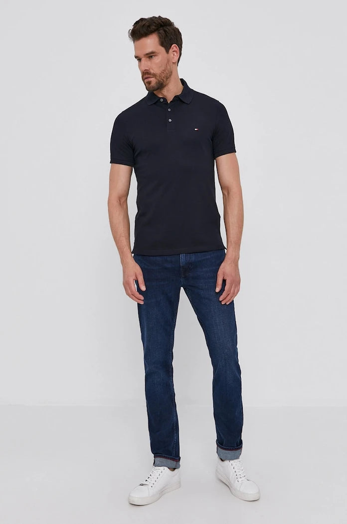 Тениска с яка Tommy Hilfiger
