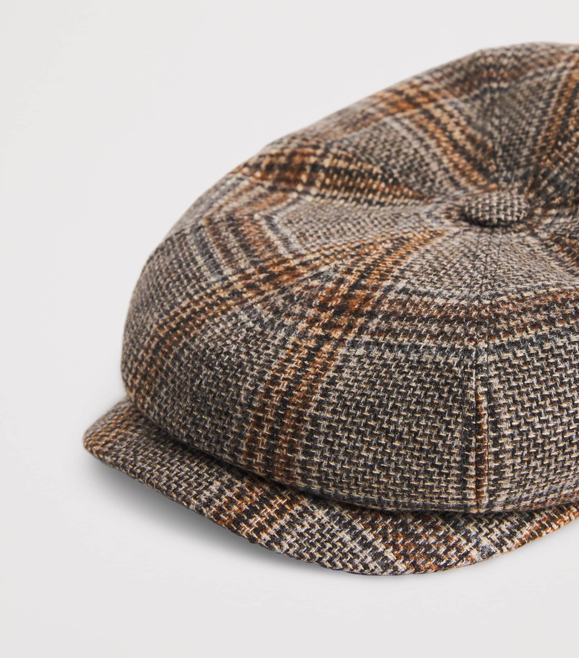 Wool-Cashmere Hatteras Flat Cap
