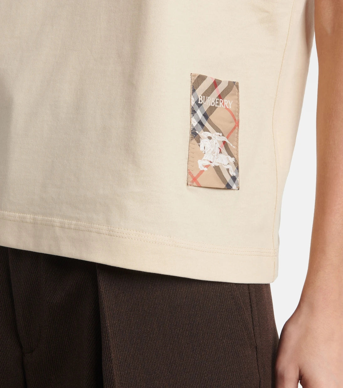 Burberry - Pamuklu Tişört