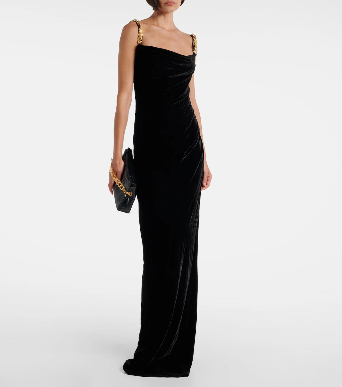 Balmain - Jersey maxi dress