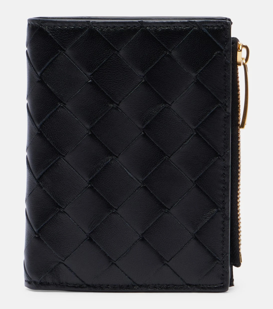 Bottega Veneta - Intrecciato leather bifold wallet