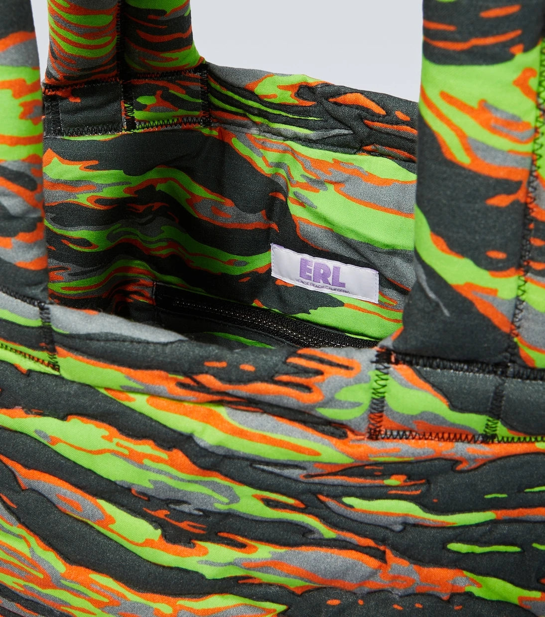 ERL - Camouflage quilted tote bag