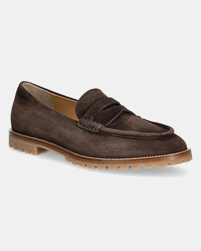 Велурени мокасини Bally