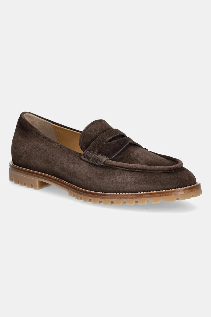 Велурени мокасини Bally
